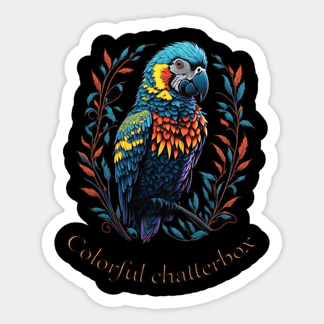 parrot Sticker by ElArrogante